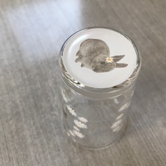 うさぎ　グラスの画像