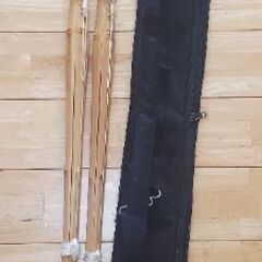 竹刀2本とナイロン製竹刀袋