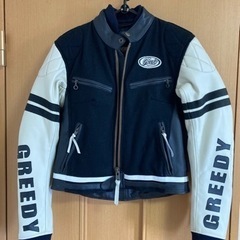 試着ok☆GREEDYシングルライダース革JKT☆レディースサイズS☆