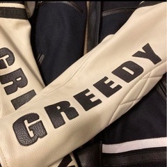 試着ok☆GREEDYシングルライダース革JKT☆レディースサイズS☆の画像