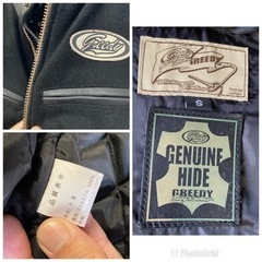 試着ok☆GREEDYシングルライダース革JKT☆レディースサイズS☆の画像