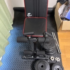 ベンチプレス台　ダンベル
