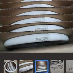 MITUBISHI円形蛍光ランプ（ルピカパワーN)９個入り　未使用　40W昼白色　FCL40EX-N/38F　まとめて　大量　照明器具の画像