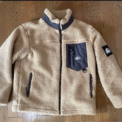 【美品】CAMP7 フリースジャケット ベージュ