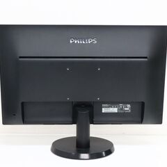 【3/9受渡完了】≪U1135ジ限新≫ 通電OK PHILIPS/フィリップス 2017年製 液晶モニター 243V5QHABA/11 23.6型 コンピュータ/周辺機器/液晶ディスプレイ 電源ケーブル付属 現状品 の画像