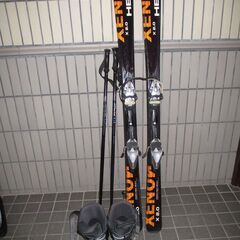 ヘッド150㎝スキー・ノルディカ26㎝スキー靴