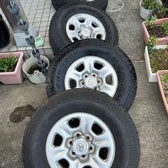TOYOTA ハイラックスサーフ215 純正ホイール タイヤ O...