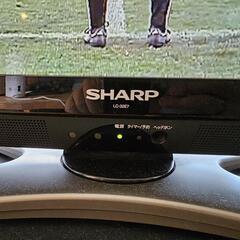 SHARP 32インチハイビジョン液晶テレビ 2010年製 動作問題なしの画像