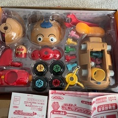  アンパンマン くみたてDIY はしるぞっ! ねじねじアンパンマンごうの画像
