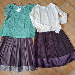 新品あり　レディース春コーデ　５着セットの画像