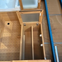 ニトリ　食器棚　105×180×50の画像