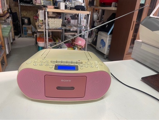 SONY　ソニー　パーソナルオーディオシステム　CFD-S50　ラジカセ　ラジオ　カセット　CD　AM/FM　稼働確認済　中古　③