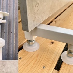 突っ張りパーテーション　グレーの画像