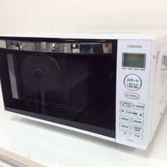 （12/1受渡済）JT9844【TOSHIBA/東芝 電子レンジ】美品 2022年製 ER-WS17-W 家電 キッチン フラットテーブル 横開き