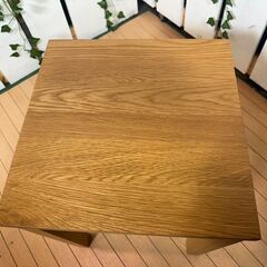 【愛品館八千代店】無印良品　木製サイドテーブルベンチ　②の画像