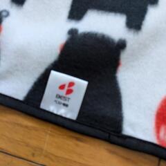 くまモンのブランケット ノベルティ商品 77×60ぐらいポリエステル製の画像