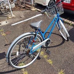 【商談中】自転車状態良好　27インチ6段変速　出雲市　譲りますの画像