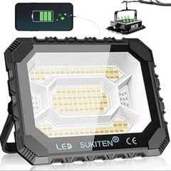 投光器 充電式 led 作業灯 200W 屋外 超高輝 16000mAH大容量 16000LM ワークライト 防水 5つ点灯モード 便携式 磁気設計 キャンプ アウトドア 登山 夜釣り 防災 緊急 停電対策 屋外照明 夜間工事