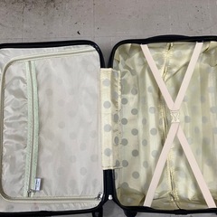 K2411-675 Travel depart ハードキャリーケース キズ 汚れあり 黒の画像