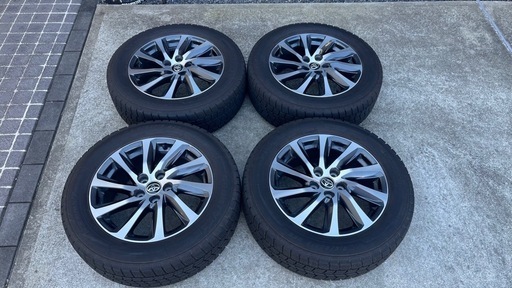 30アルファード前期純正ホイール付き　スタッドレスタイヤセット