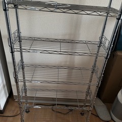 【決まりました】5段スチールラック