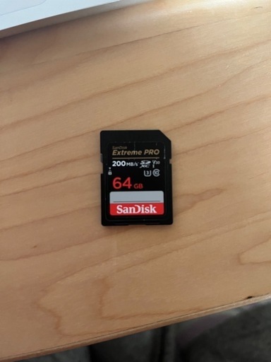 【中古】SanDisk Extreme Pro 64GB メモリーカード