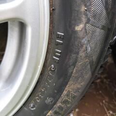  13 インチアルミホイール　x4本　中古品　155/65R13 73Qの画像