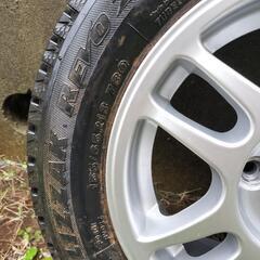  13 インチアルミホイール　x4本　中古品　155/65R13 73Qの画像