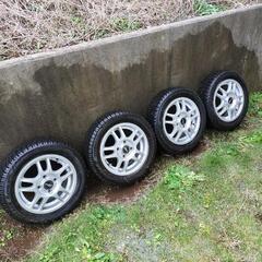  13 インチアルミホイール　x4本　中古品　155/65R13...