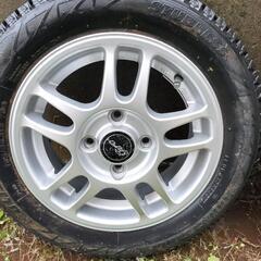  13 インチアルミホイール　x4本　中古品　155/65R13 73Qの画像
