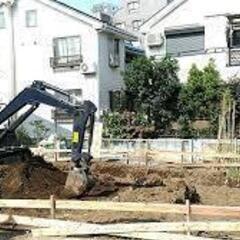 新築戸建て根切り　ミニユンボオペレータ　日当15,000〜　現金手渡し可能！の画像
