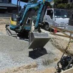 新築戸建て根切り　ミニユンボオペレータ　日当15,000〜　現金手渡し可能！の画像