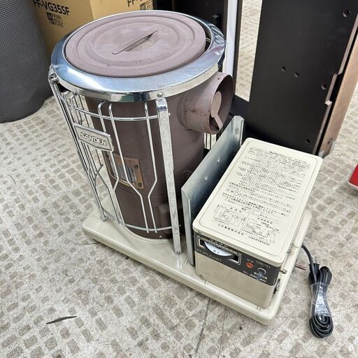 【お持ち帰り限定割引】サンデン 煙突式ストーブ KS-071SE 1981年製 昭和レトロ
