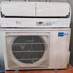 ワ0316 三菱電機エアコン2015年10畳適用42000円標準...