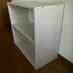 ★カラーBOX 幅広2段「美品」の画像