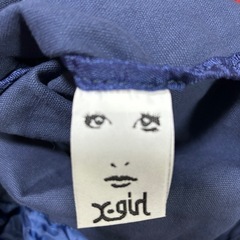 X-girl キャンバス　巾着トートバッグ　の画像