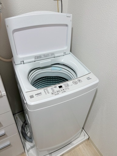 【受け渡し決定済】洗濯機 AQUA 5kg
