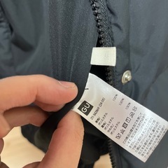 GU ダウンジャケット ブラック Mサイズの画像