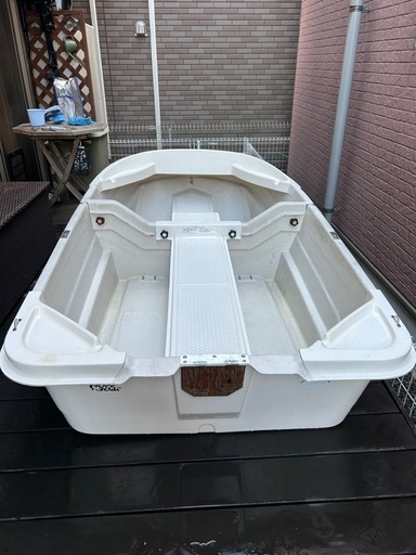 ２分割FRPボート　すぐ乗れます！