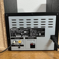 美品⭐︎SONY CMT-SBT140 ミニコンポ ブラックの画像