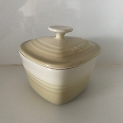 【美品】ル・クルーゼ ラムカン・ダムールS（ホワイト）