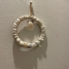 貝殻壁掛けデコレーション
