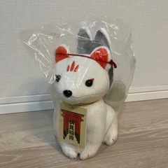 伏見稲荷　キツネぬいぐるみ