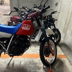 HONDAxlr250 オフロードバイクの画像