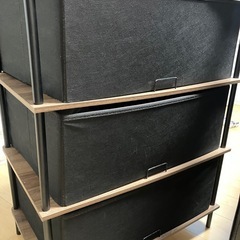 ニトリ　3段チェストの画像