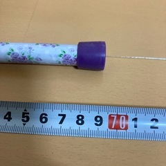 つっぱり棒紫70-120cmの画像