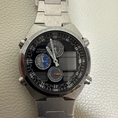 CITIZEN 腕時計C300 ワールドタイム 10 bar ジャンク品の画像