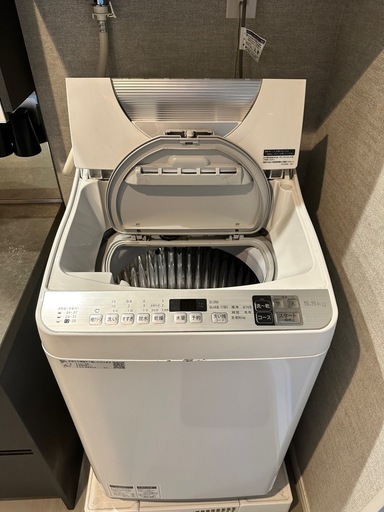【シャープ洗濯機】2020年製 ES-TX5D-S 3,000円