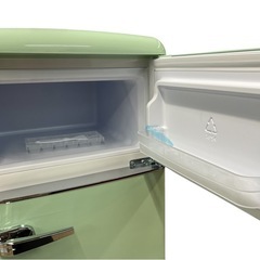 NO.1998【2024年製】美品 オーヤマ ノンフロン冷凍冷蔵庫 PRR-082D-LG 81L 冷蔵57L冷凍24L 家電 中古の画像