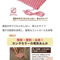 値下げ　【美品】広電　ソフトあんか　2つ1000円　　　の画像